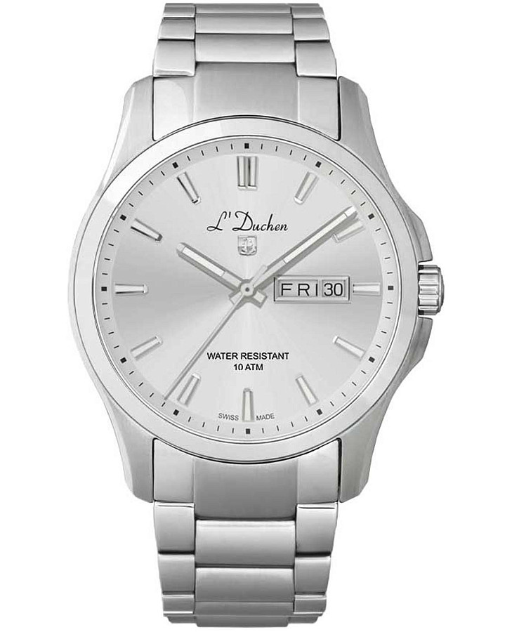 Часы L'Duchen Dynamique D 261.10.33 — мужские, серебристый
