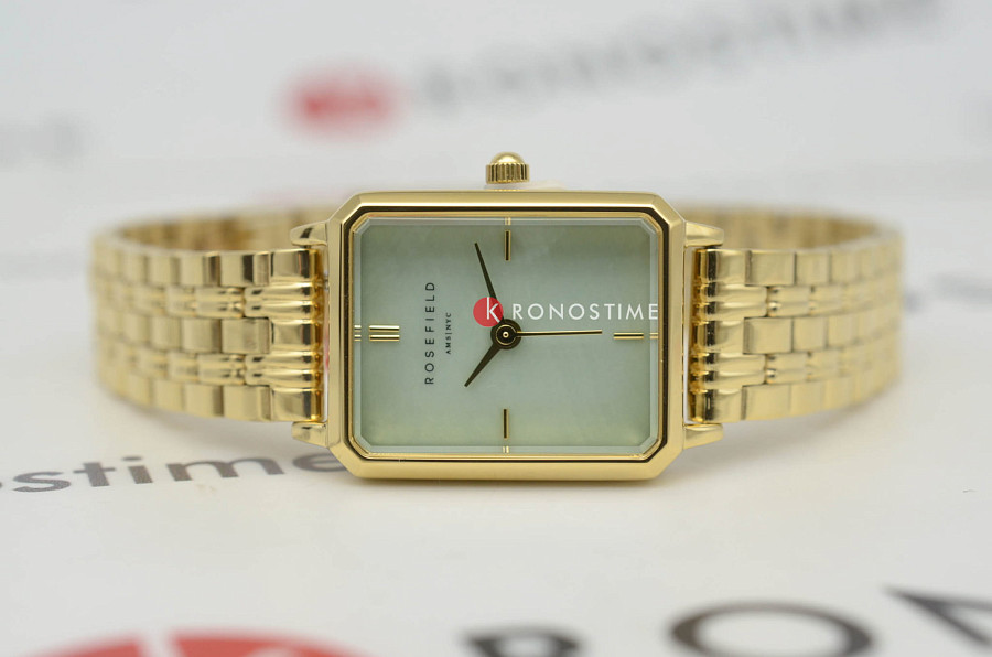 Часы Rosefield The Octagon OGGSG-O71 — сталь c pvd покрытием, женские