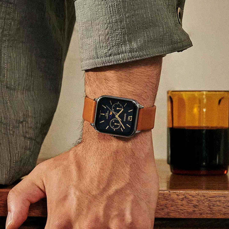 Часы Casio Collection MTP-M305LC-1A — кварцевые, металл сталь