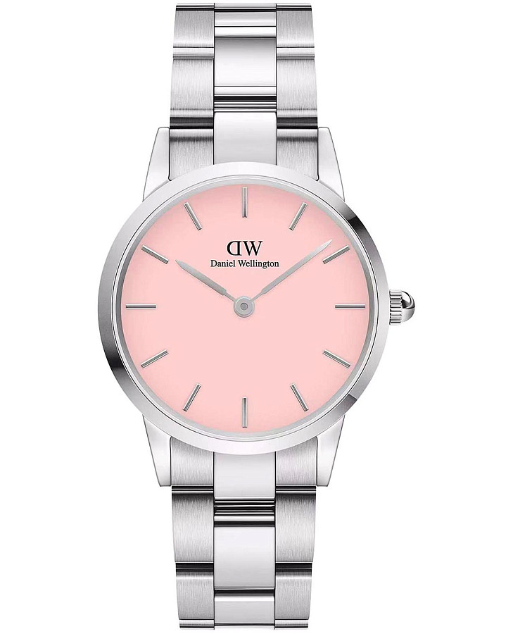 Часы Daniel Wellington Iconic Link DW00100534 — женские, розовый