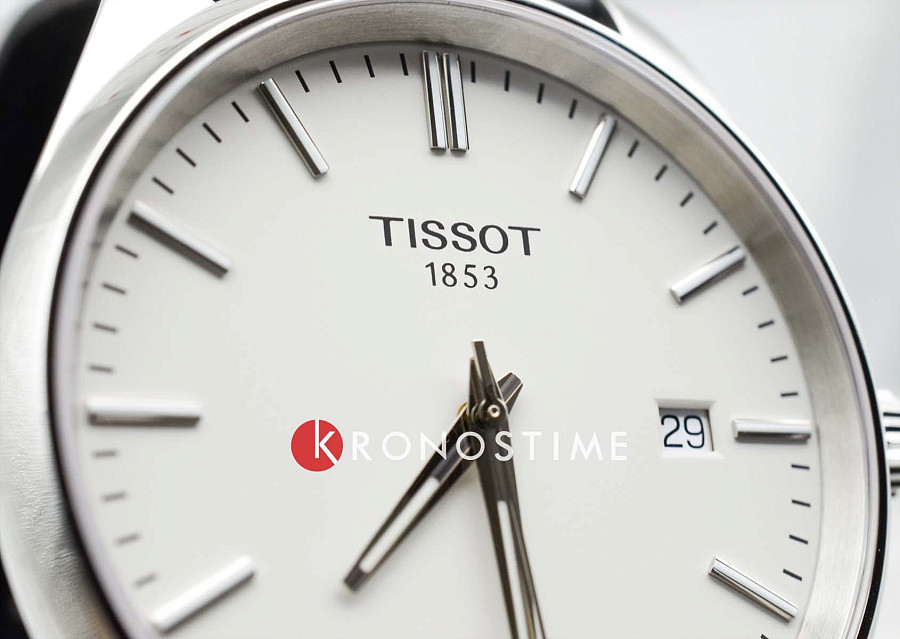 Часы Tissot PR 100 Quartz 40mm T150.410.16.011.00 — кожаный, мужские