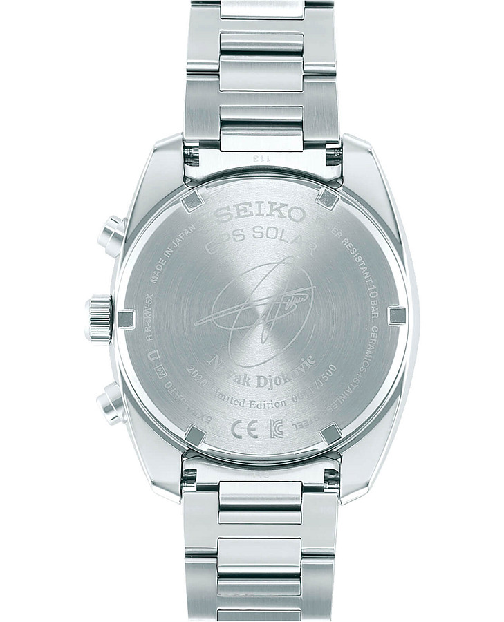 Часы Seiko Astron GPS Solar SSH045J1 — кварцевые, сталь металл керамика