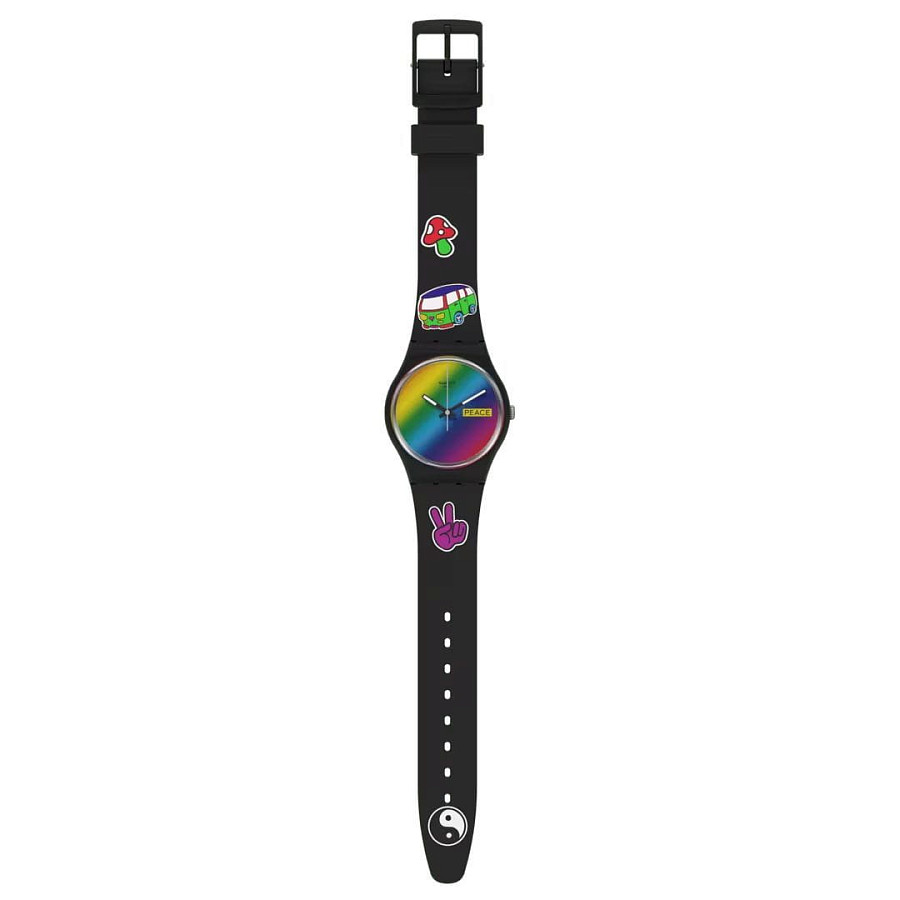 Часы Swatch Gent Bioceramic Standard SO31B101 — биокерамика, Швейцария