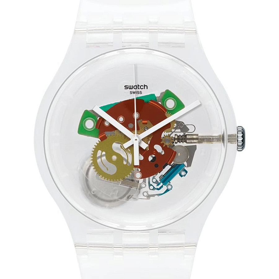 Часы Swatch New Gent Biosourced SO29K104-S06 — женские, пластик