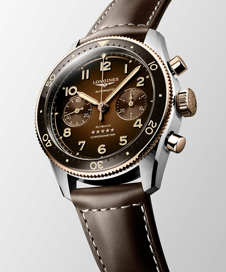 Часы Longines Spirit Flyback L3.821.5.59.2 — артикул L38215592