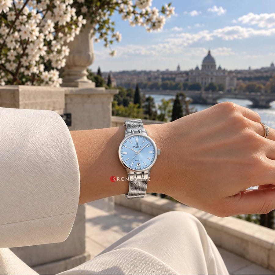 Часы Festina Mademoiselle F20712/2 — кварцевые, Испания, женские