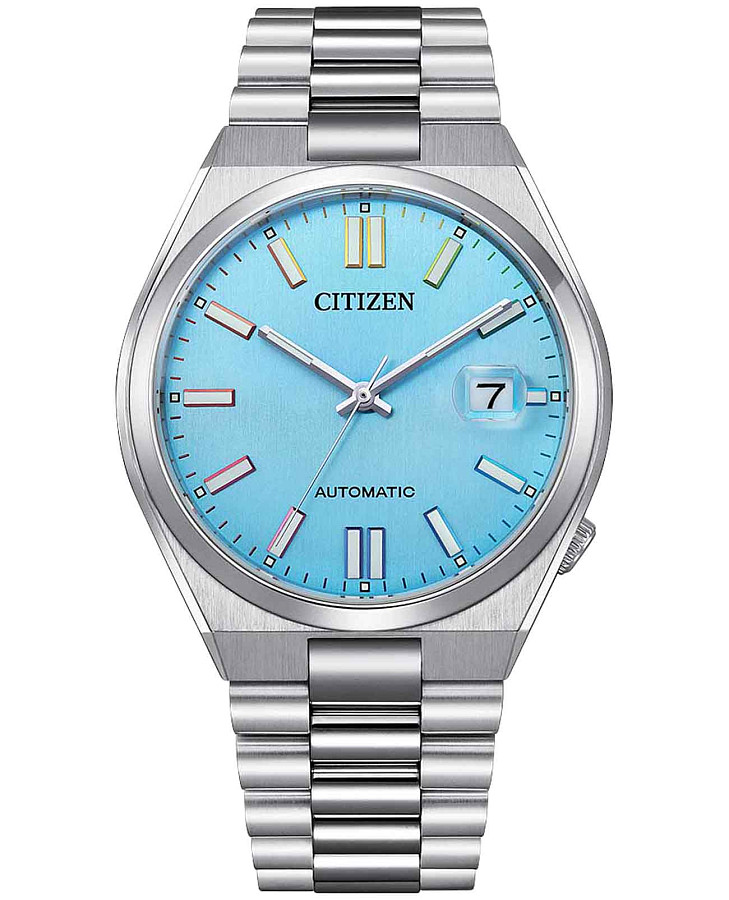 Часы Citizen Tsuyosa NJ0151-53L — мужские, голубой