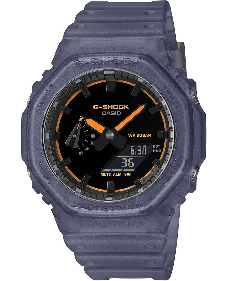Часы Casio G-Shock GA-2100K-2A — мужские, черный