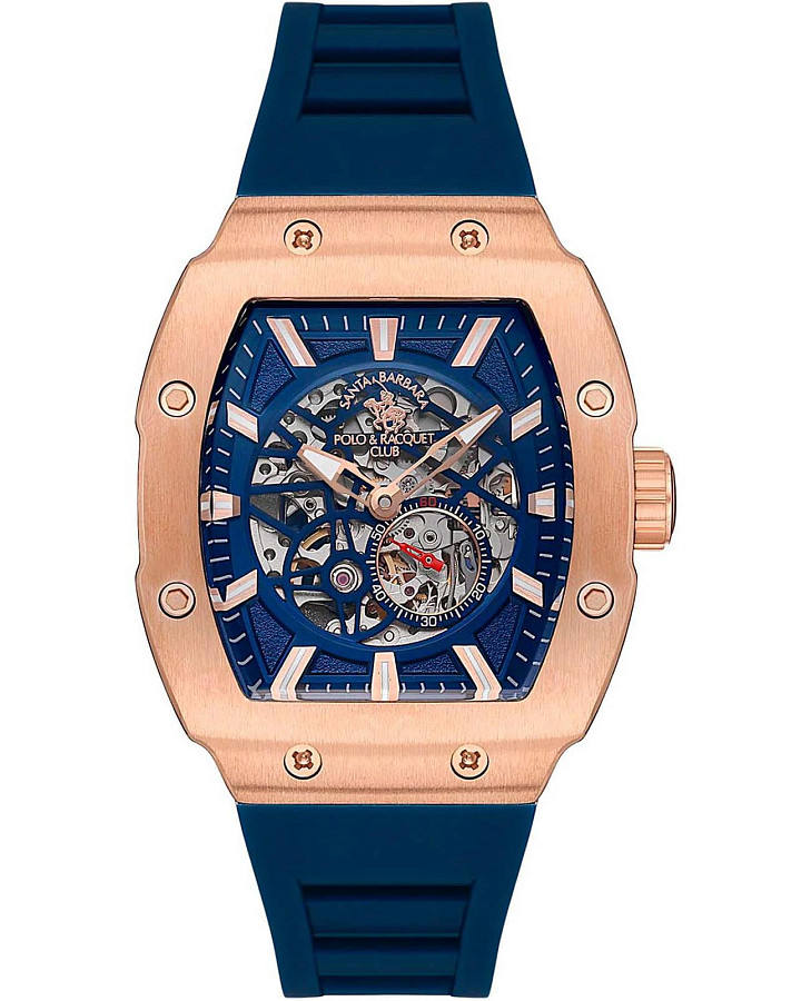 Часы Santa Barbara Polo & Racquet Club Luxury SB.1.10549-4 — мужские, синий