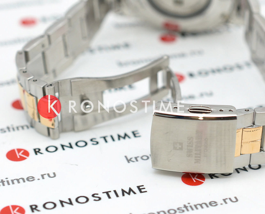 Часы Swiss Military by Chrono SMA34085.10 — синий, металл сталь