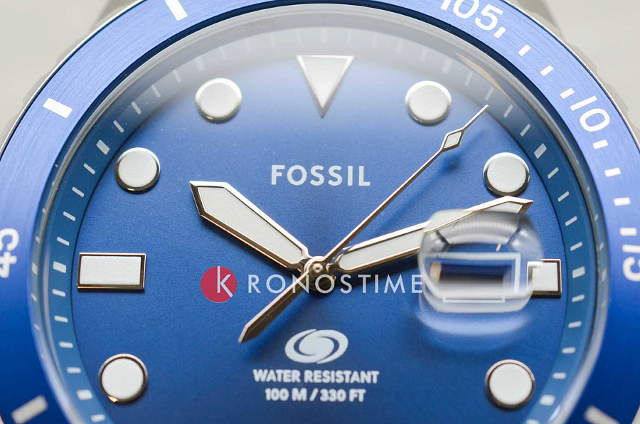 Часы Fossil Blue FS6029 — нержавеющая сталь, мужские