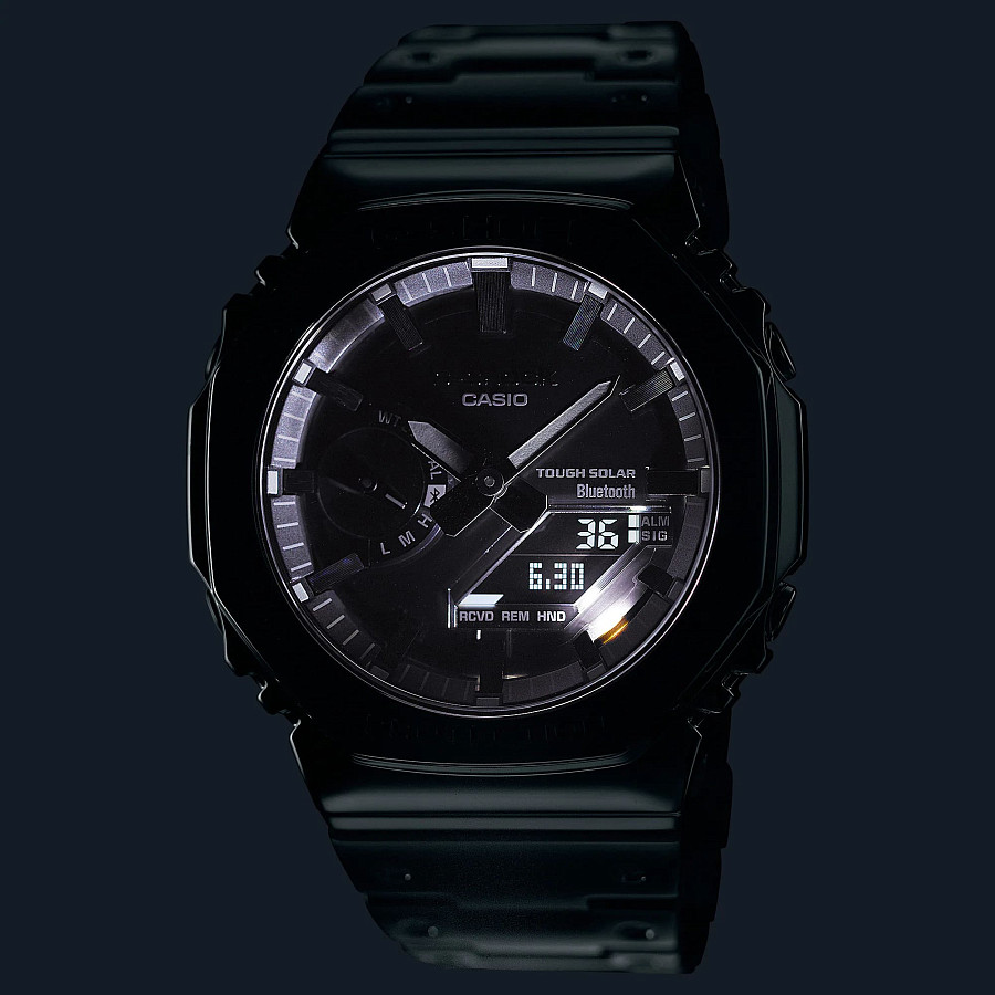 Часы Casio G-Shock GM-B2100D-1ADR (GM-B2100D-1A) — мужские, серебристый
