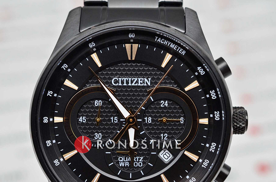 Часы Citizen Chronograph AN8195-58E — сталь металл, Япония