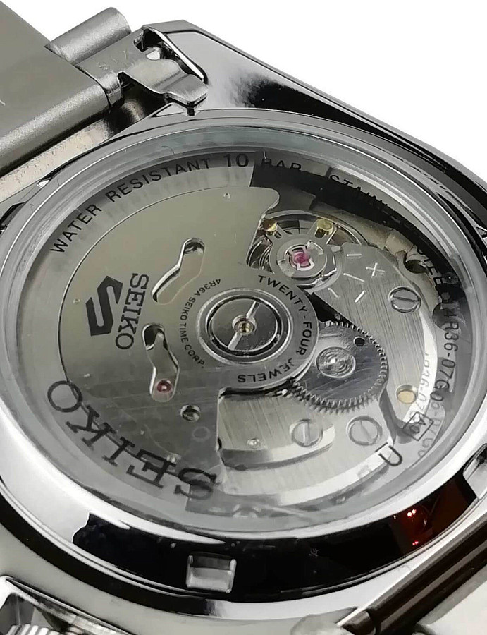 Часы Seiko 5 Sports SRPD55K1 — черный, механические