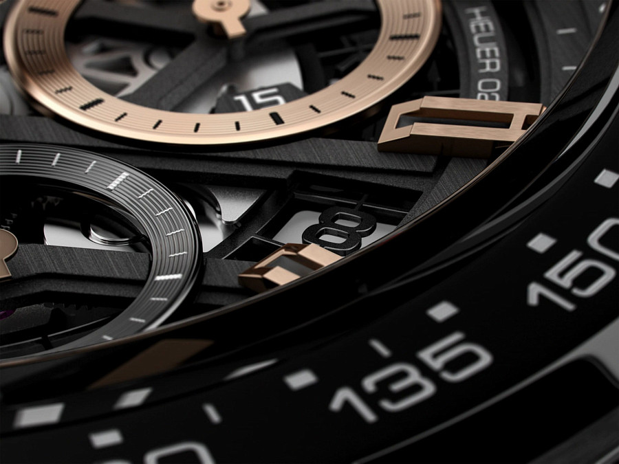 Часы TAG Heuer Carrera CBG2A50.FC6450 — сталь металл золото, Швейцария