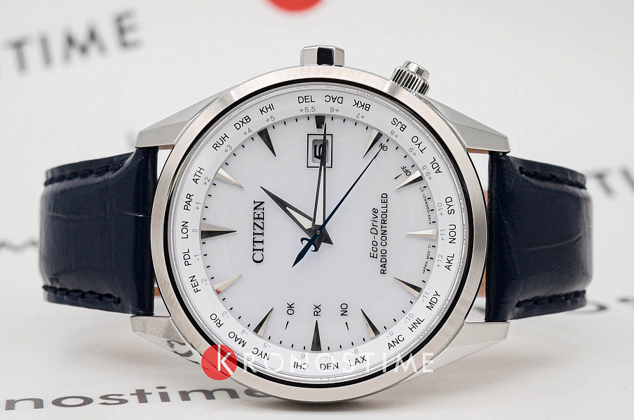 Часы Citizen Eco-Drive CB0270-10A — кварцевые, сталь металл