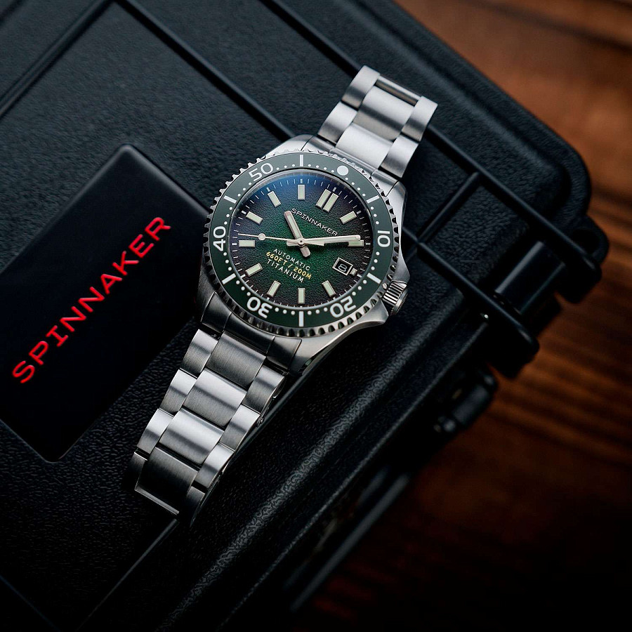 Часы Spinnaker Tesei SP-5084-77 — механические, титан