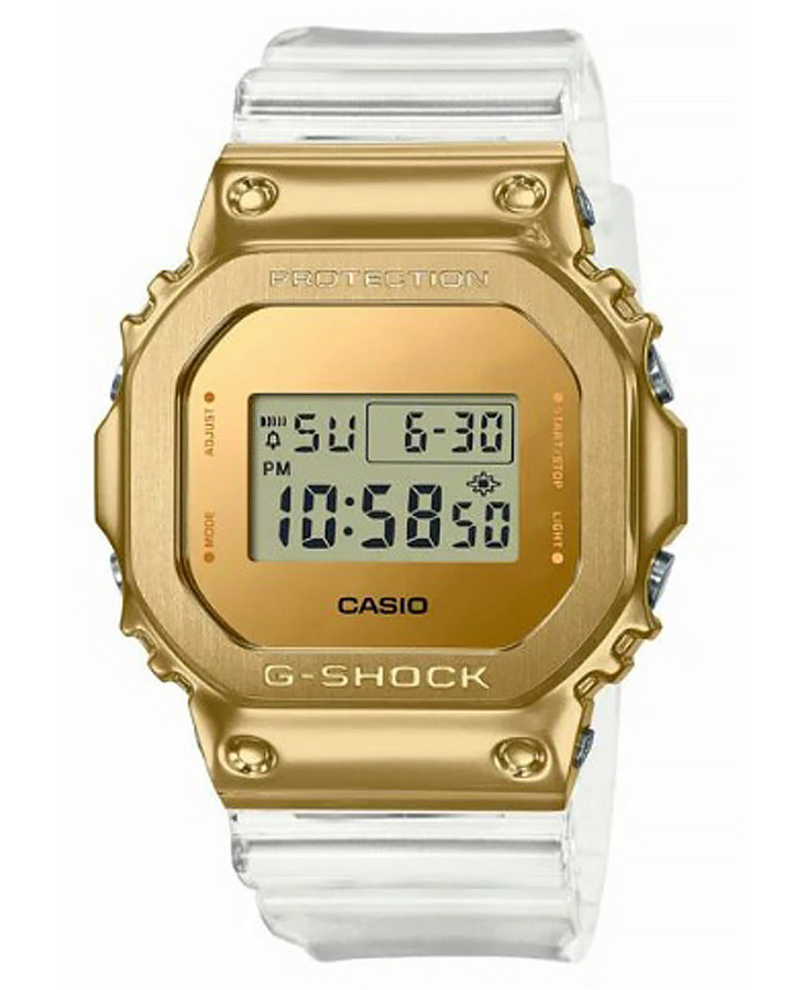 Часы Casio G-Shock GM-5600SG-9ER — мужские, белый