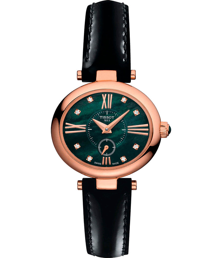 Часы Tissot Glamorous Lady 18K Gold T917.310.76.126.00 — женские, перламутровый