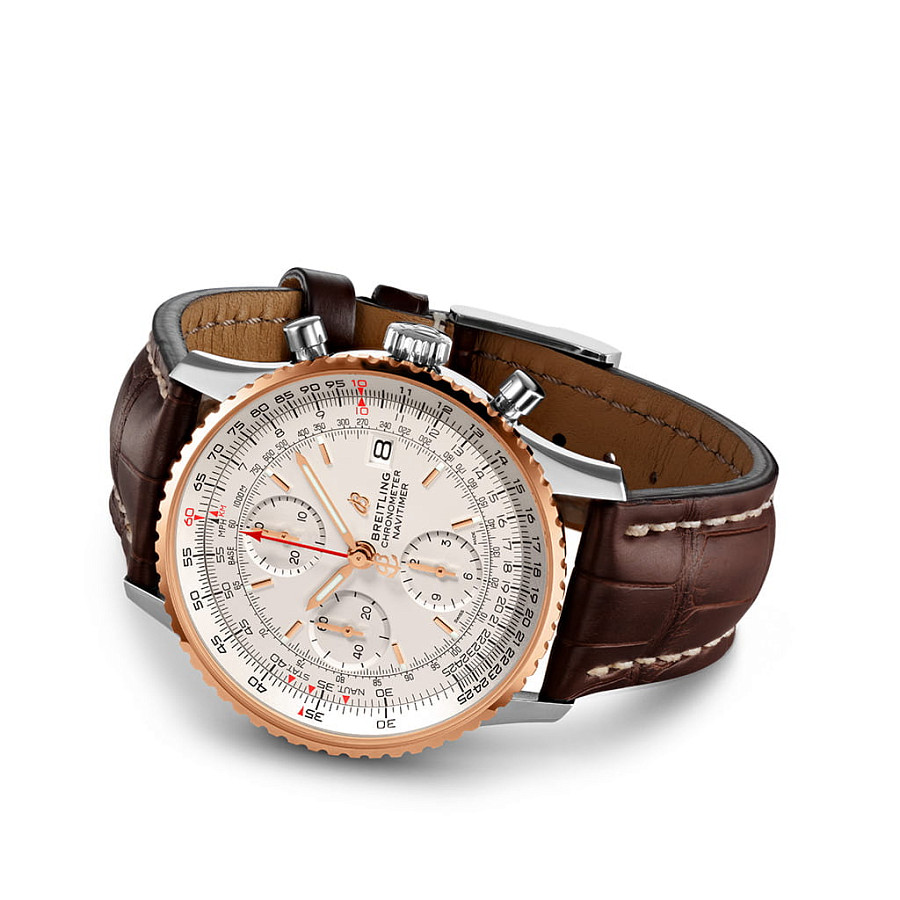 Часы Breitling Navitimer Chronograph 41 U13324211G1P2 — сталь металл золото, Швейцария