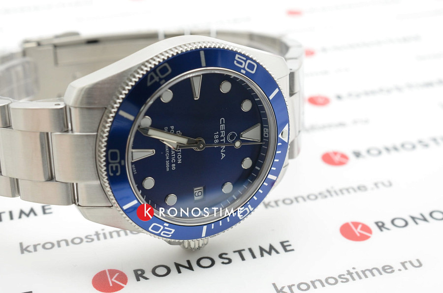 Часы Certina DS Action Diver Powermatic C032.807.11.041.00 — Швейцария, механические