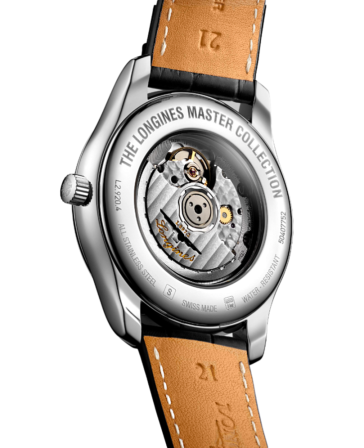 Часы Longines Master Collection L2.920.4.51.7 — механические, сталь металл