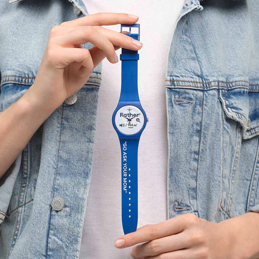Часы Swatch New Gent Biosourced SO29Z704 — силикон, мужские