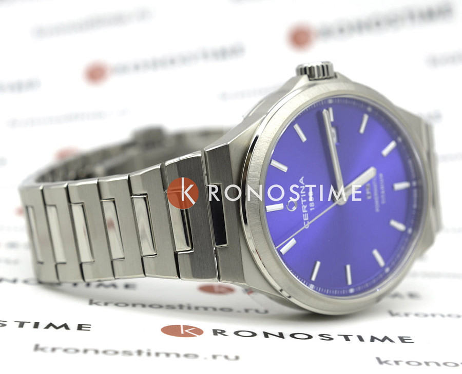 Часы Certina DS-7 Powermatic 80 - C043.407.44.041.00 — сталь металл, Швейцария