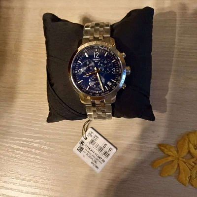 Фото покупателя: Швейцарские наручные часы Tissot PRC 200 Chronograph T114.417.11.047.00 с хронографом