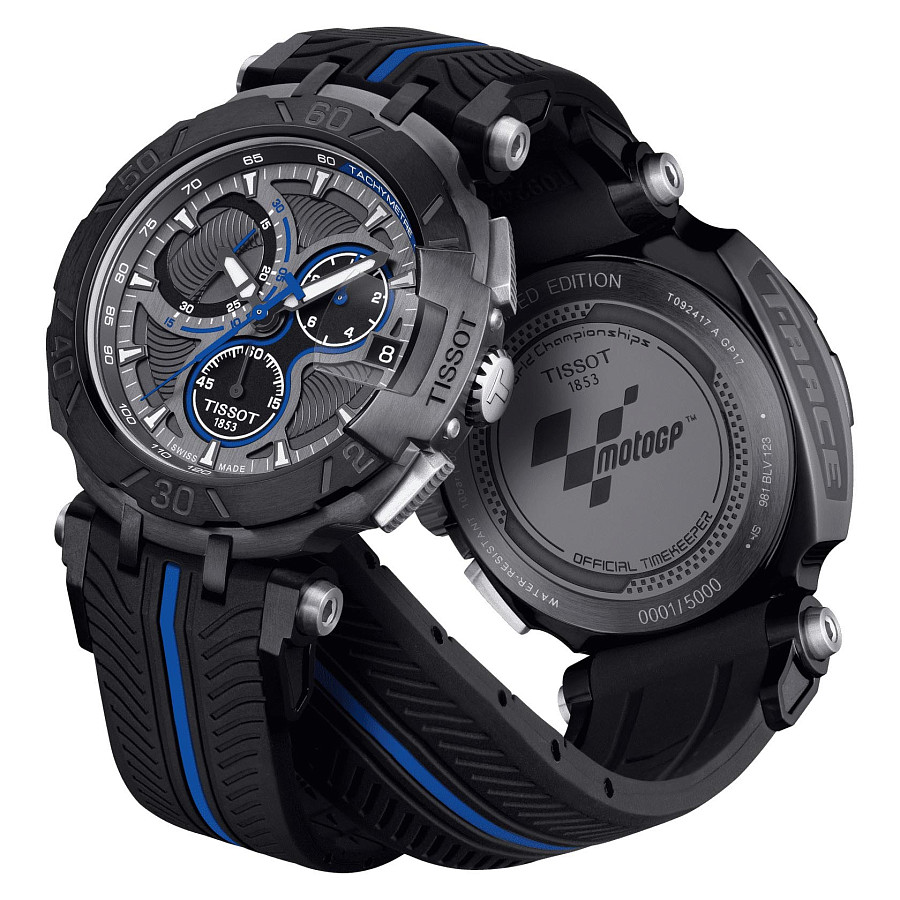 Часы Tissot T-Race MotoGP 2017 T092.417.37.061.00 — кварцевые, Швейцария, мужские
