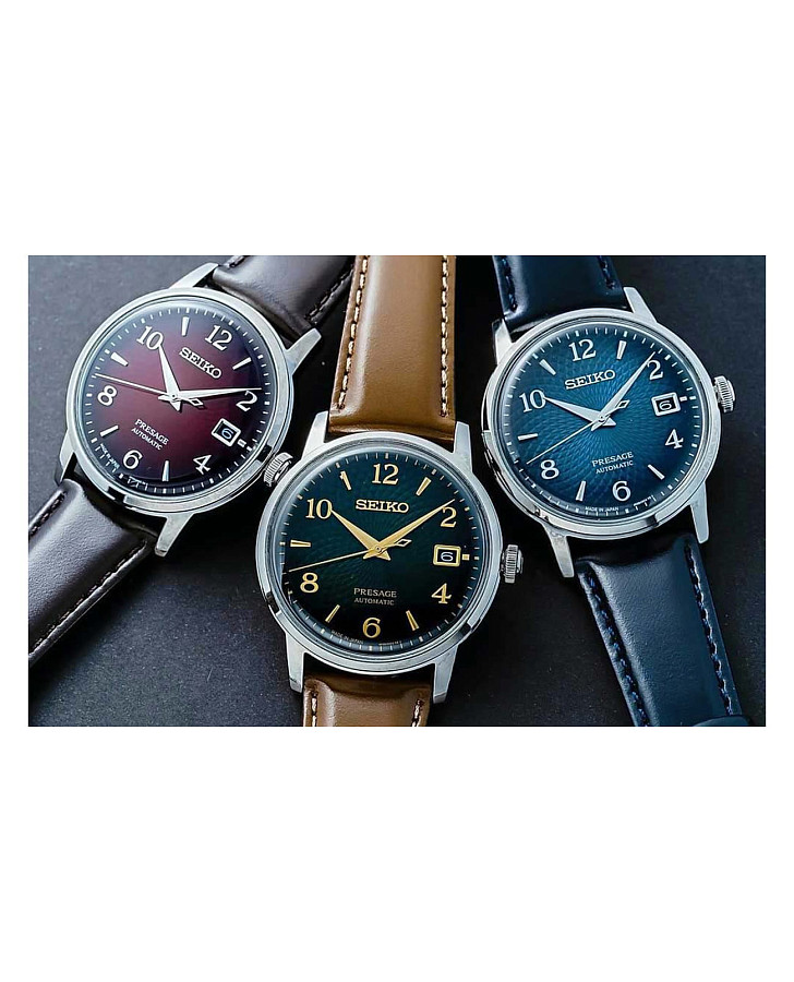 Часы Seiko Presage SRPE41J1 — механические, металл сталь