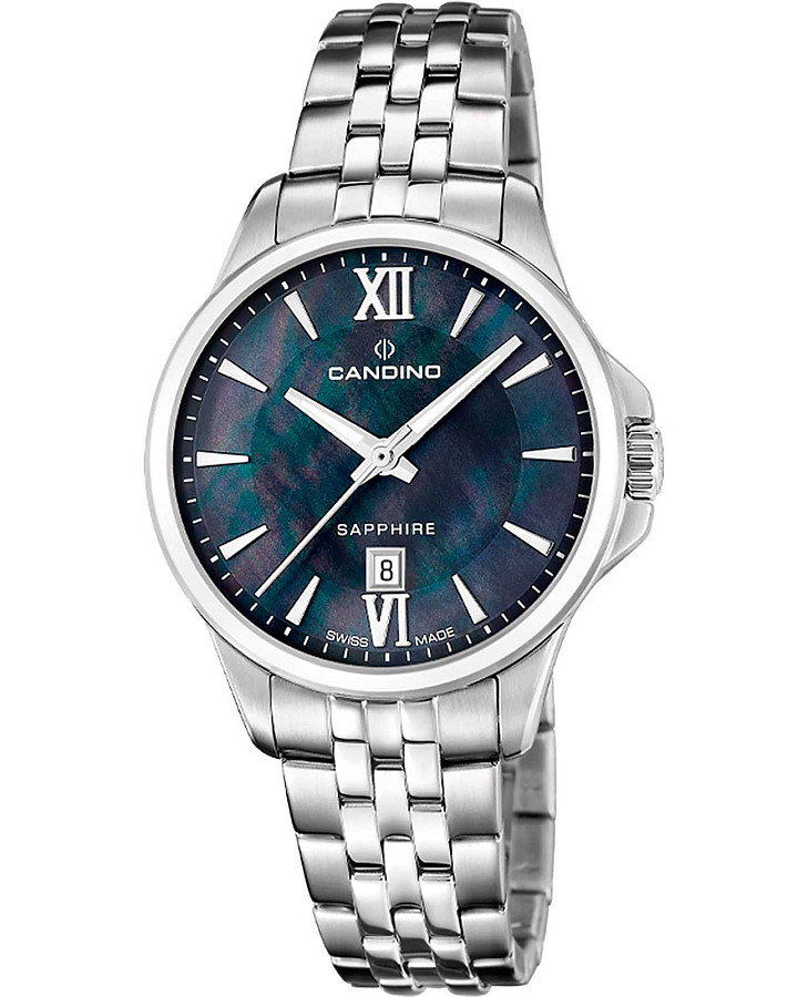 Часы Candino Lady Elegance Date C4766/8 — женские, синий