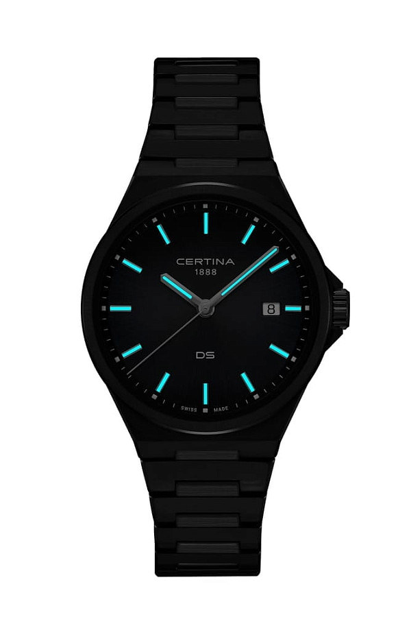 Часы Certina DS-7 Quartz C043.410.33.051.00 — Швейцария, кварцевые