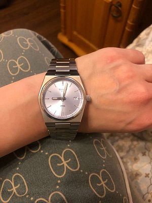 Фото покупателя: Швейцарские наручные часы Tissot PRX 35 mm T137.210.11.351.00