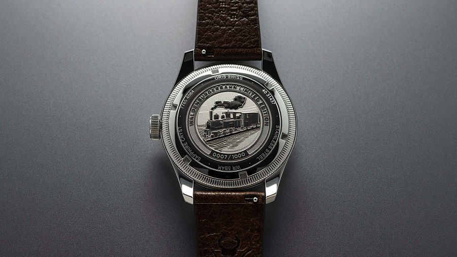 Часы Oris Big Crown Waldenburgerbahn Limited Edition 01 754 7785 4084-Set — Швейцария, механические