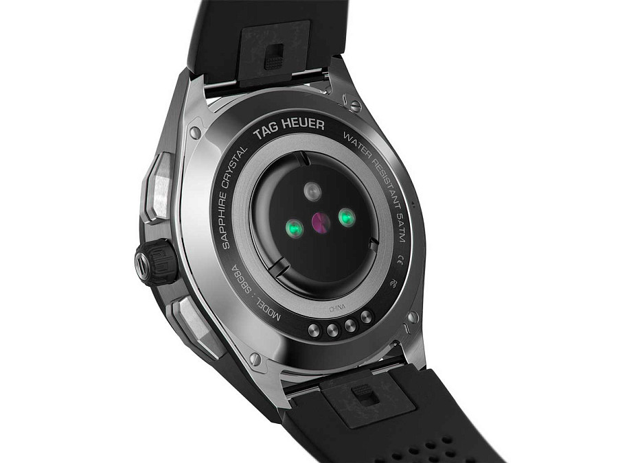 Часы TAG Heuer Connected Calibre E3 - 45 mm SBG8A12.BT6219 — черный, электронные