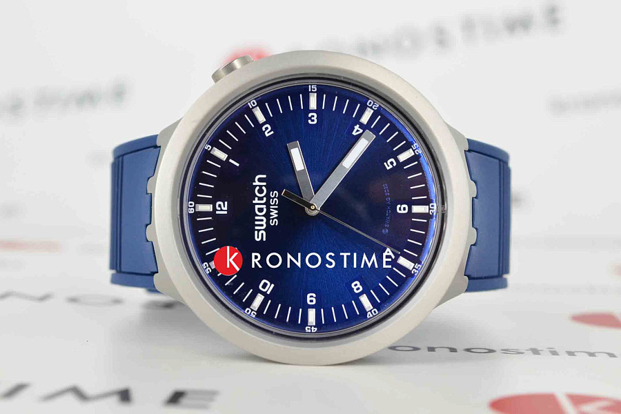 Часы Swatch Big Bold Irony Standard SB07S102 — кварцевые, сталь металл