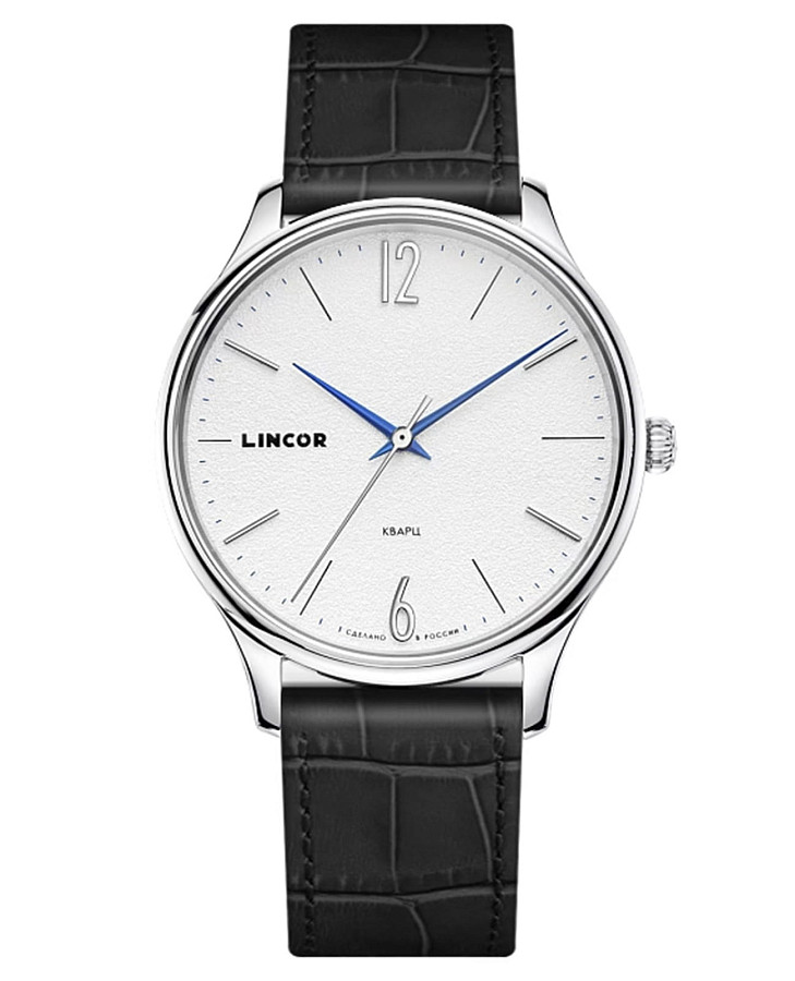 Часы Lincor UNI 1274L-1 — мужские, белый