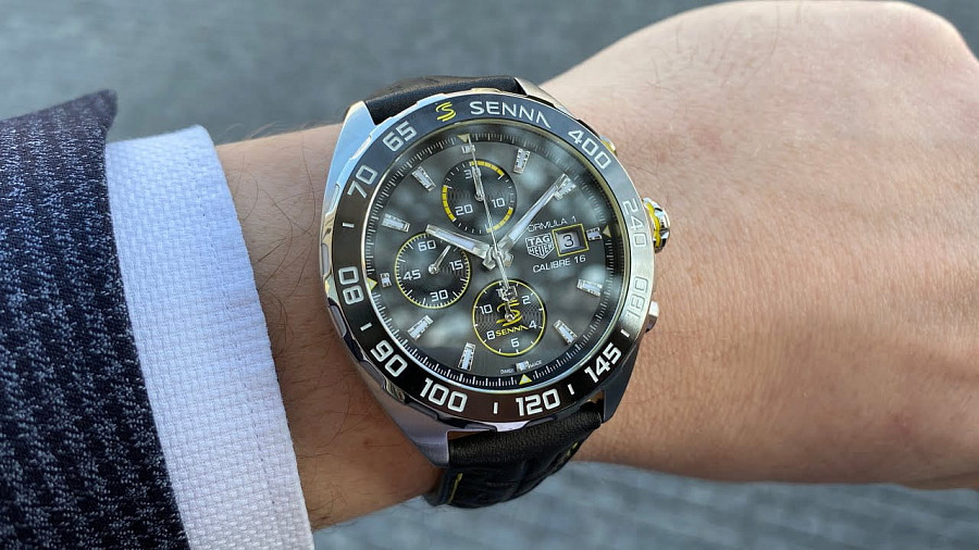 Часы TAG Heuer Formula 1 Senna Special Edition CAZ201B.FC6487 — артикул CAZ201B.FC6487, мужские