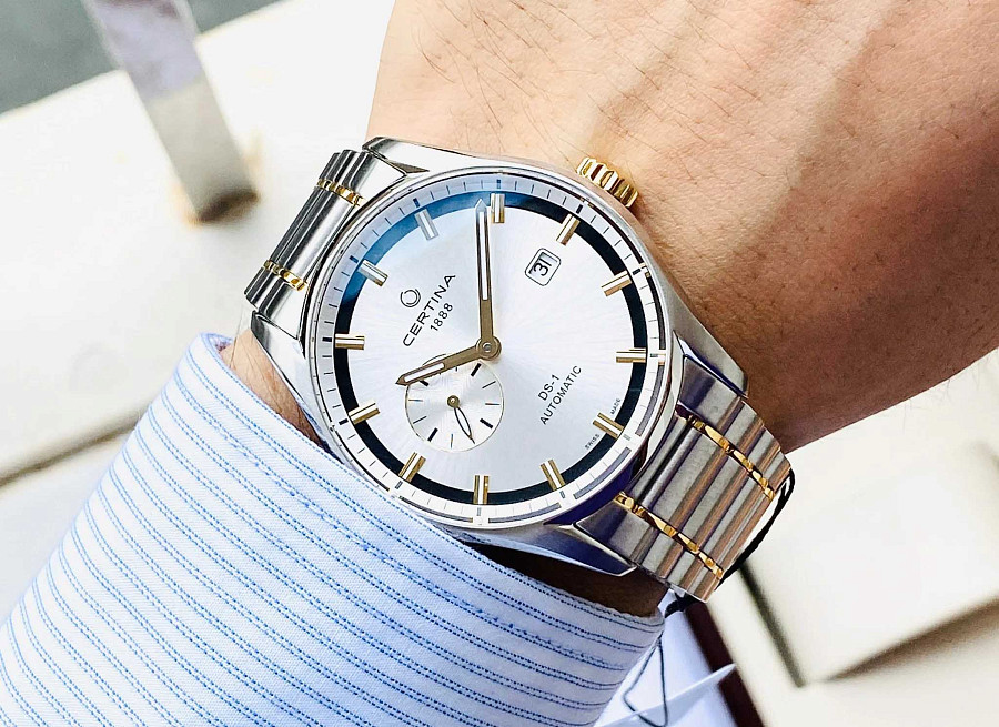 Часы Certina C006.428.22.031.00 — механические, металл сталь