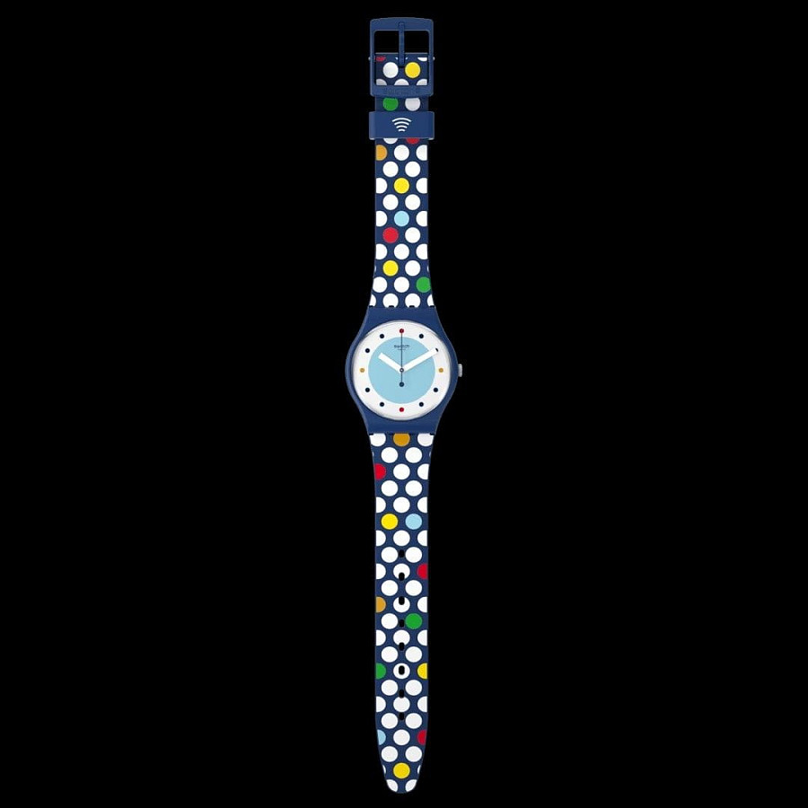 Часы Swatch Gent Biosourced Swatch Pay! SO28N116-5300 — силикон, женские