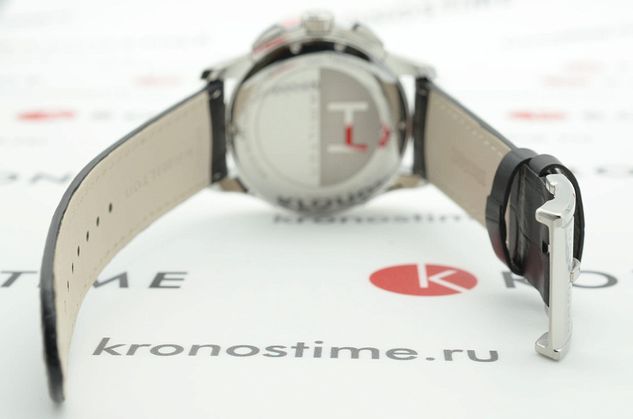Часы Hamilton Jazzmaster Chrono Quartz H32612735 — мужские, черный