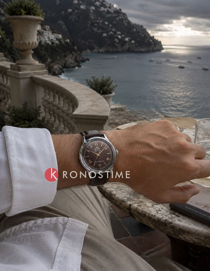 Часы Orient Classic Automatic RA-BB0004Y — мужские, коричневый