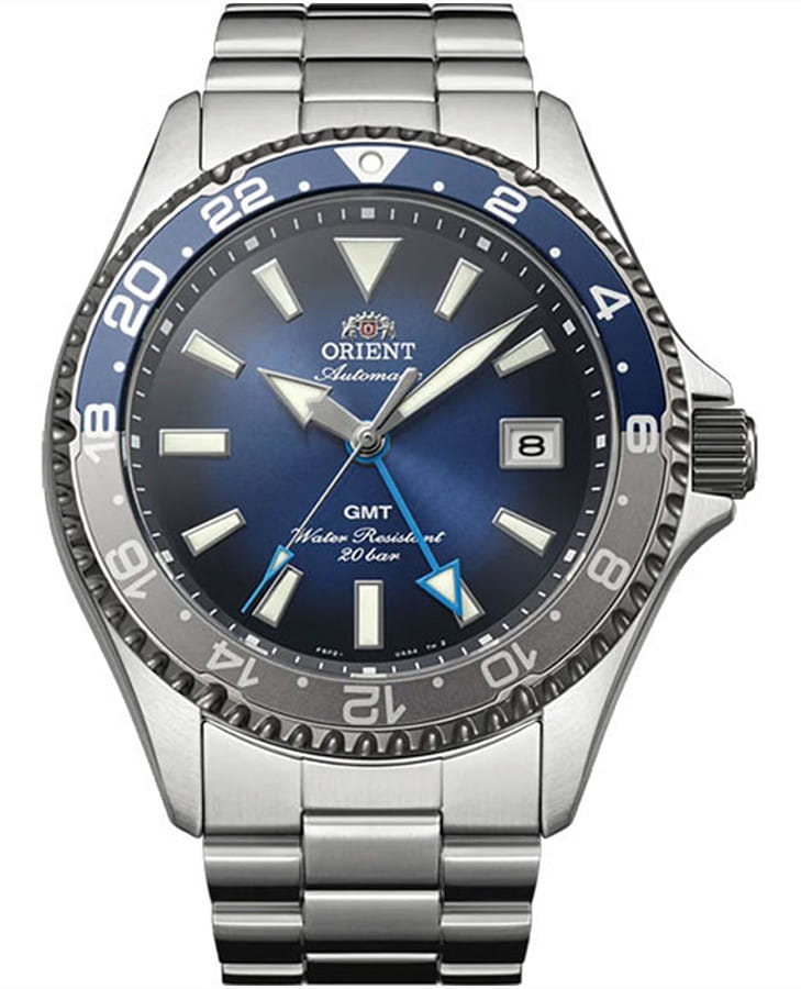 Часы Orient Diving Sport Automatic GMT RA-BC0005L (RN-BC0005L) — мужские, синий