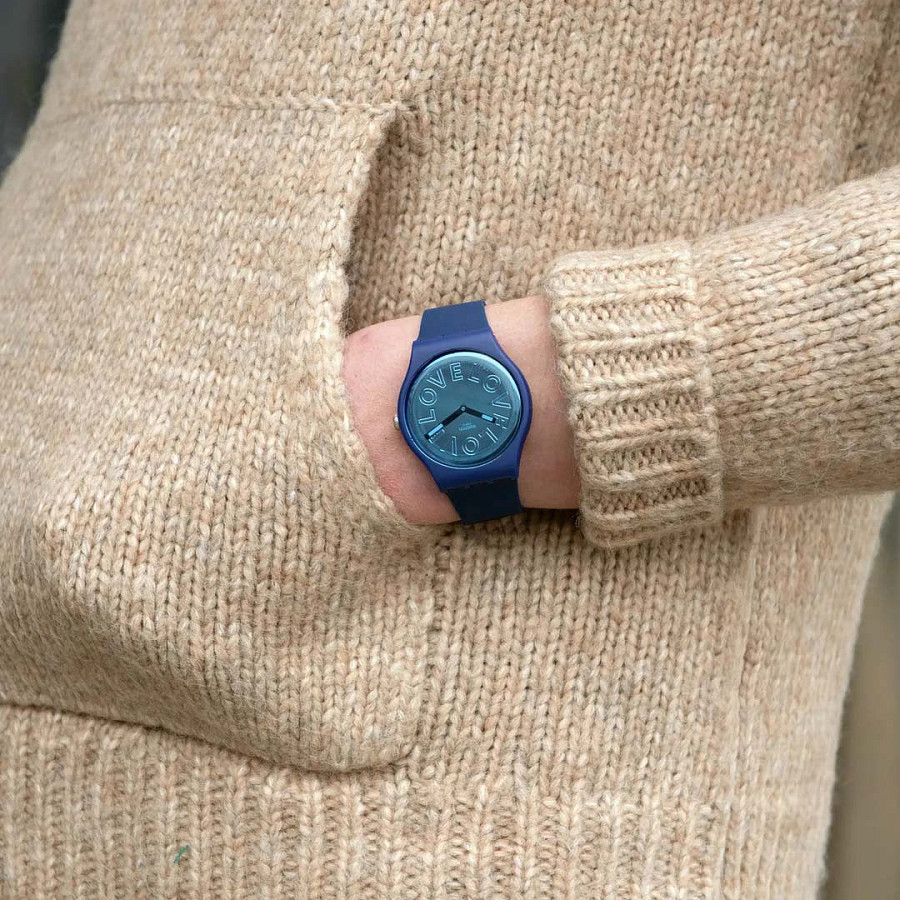 Часы Swatch New Gent Biosourced SO29N107 — пластик, Швейцария