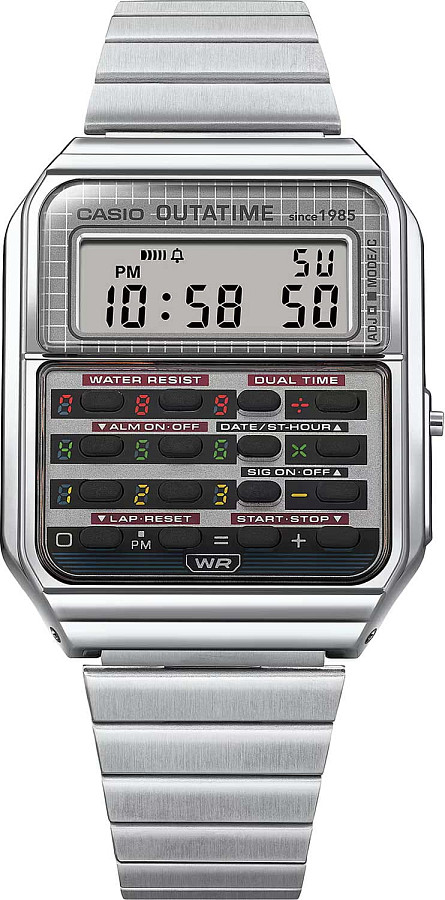 Часы Casio Vintage CA-500WEBF-1A — кварцевые, пластик