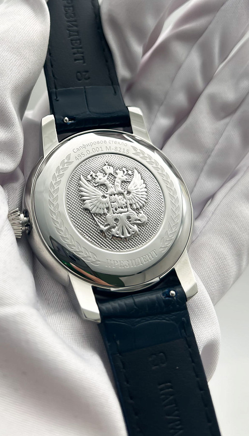 Часы Президент 4950001 — синий, механические