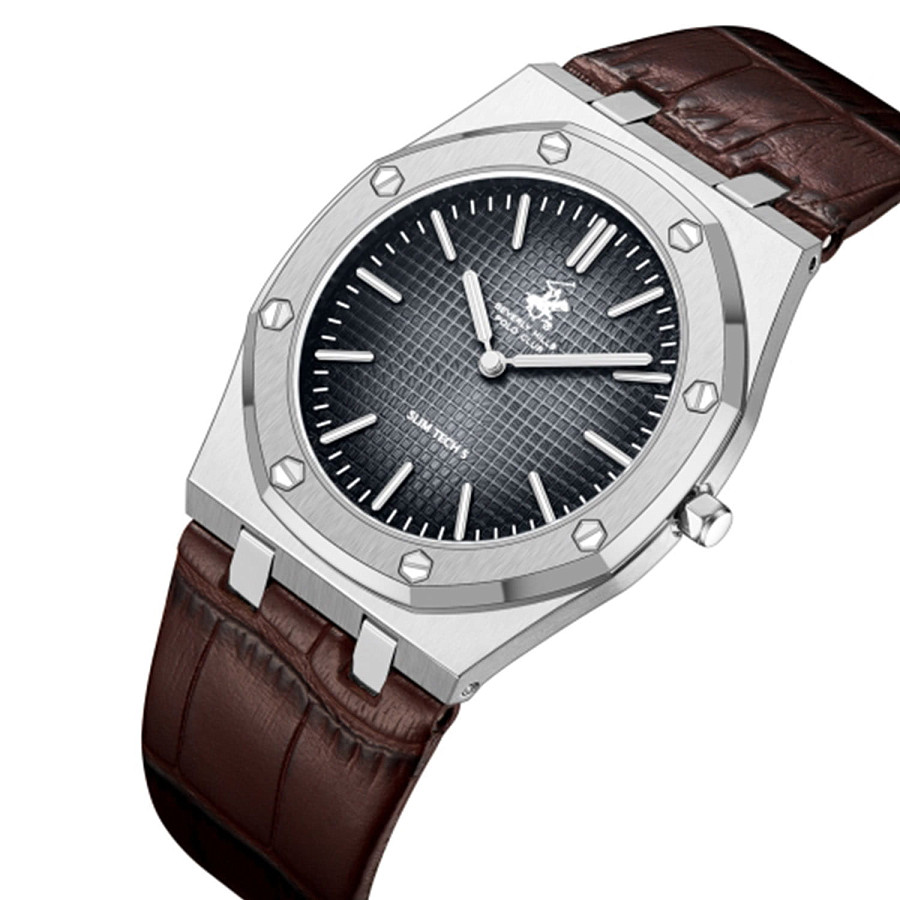 Часы Beverly Hills Polo Club Slim Tech Quartz Gents BP3924X.392 — кварцевые, сталь металл
