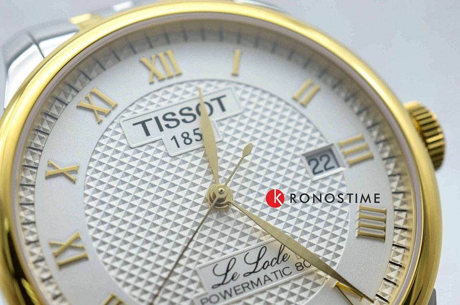 Часы Tissot Le Locle Powermatic 80 T006.407.22.033.01 — сталь c pvd покрытием, мужские