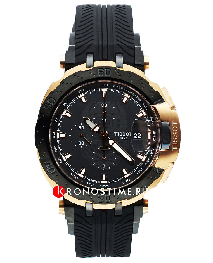 Часы Tissot T-Race Automatic Limited Edition Vladislav Tretyak T092.427.27.061.01_1 — мужские, черный